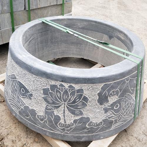 古建筑适用场所:是加工定制:井口造型:250kg净重:华雪石业品